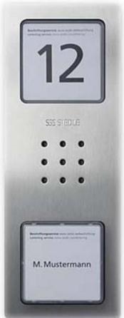 Produktbild Siedle CA 850-1 E Audio-Türstation Compact Edelstahl