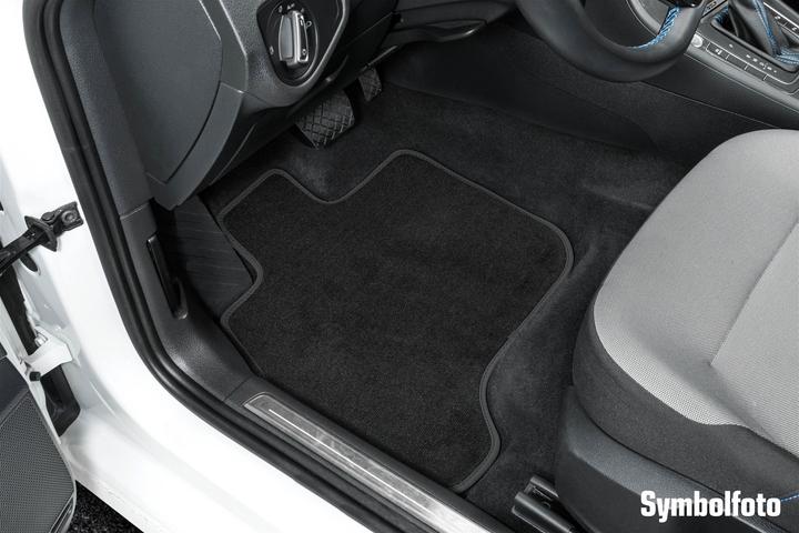 Produktbild Walser Premium Fussmatten für Chevrolet Matiz 2 BJ 2001 - 05/2005 (2 Vordermatten + 2 Rückmatten)