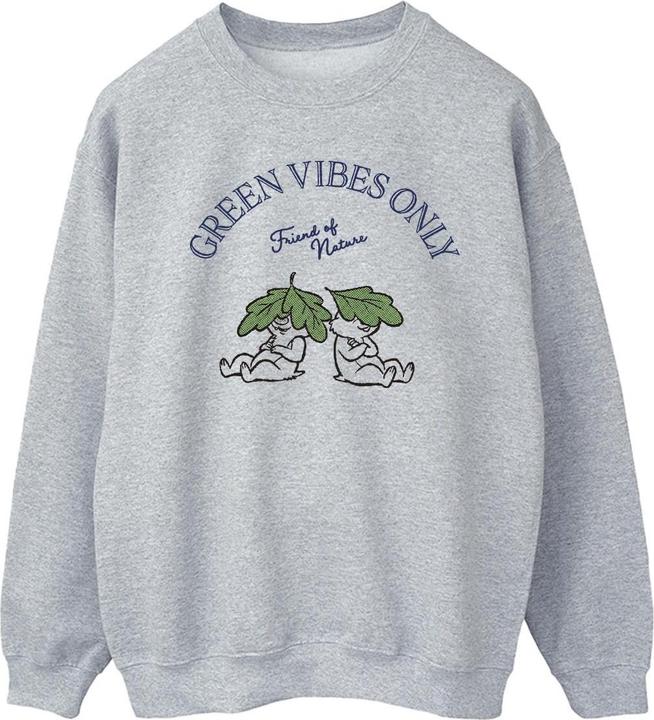 Disney Chip 'n Dale Green Vibes Only Sweatshirt (L)