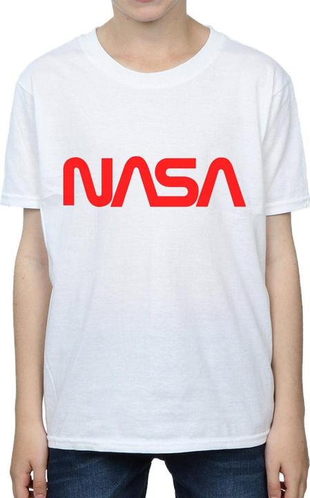 Immagine prodotto Nasa Modern Logo Maglietta Ragazzi (128)