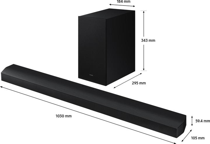 Produktbild Samsung HW-B750D-ZF B-Serie 5.1-Kanal Soundbar (5.1 Kanal)