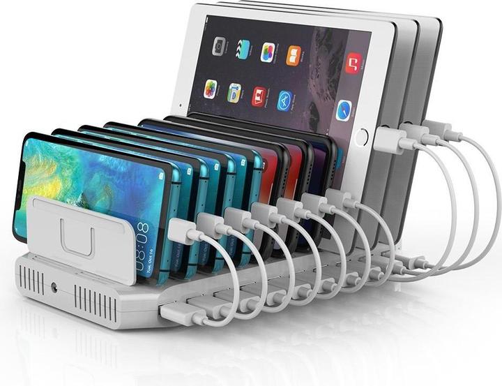 Image du produit Unitek Smart Charging Station (Port de connexion (propriétaire), 10 Ports)