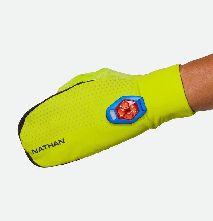 Produktbild Nathan Hyper Night Reflective Convertible Mitt Glove Laufhandschuhe (S)