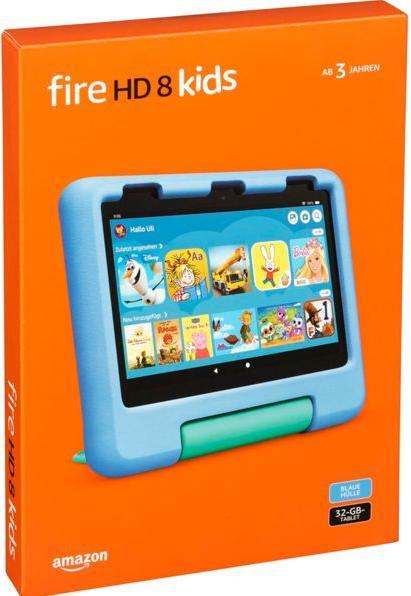 Produktbild Amazon Fire HD 8 Kids (2022) inkl. Hülle (8", 32 GB, Blau)