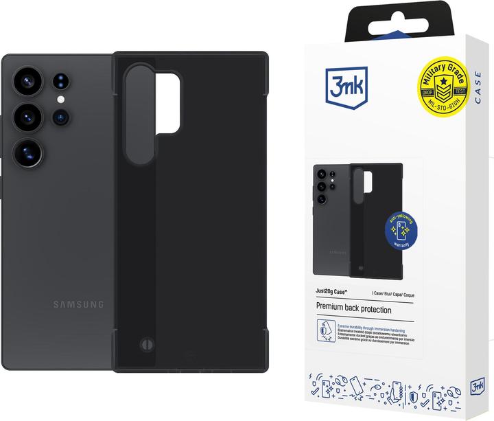 Actual product image 3MK Case Just20g Matt Case do Samsung Galaxy S25 Ultra (Samsung Galaxy S25 Ultra)