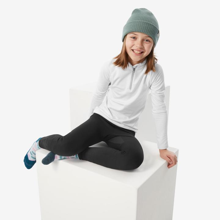 Produktbild Wedze Skiunterwäsche Funktionshose Kinder - BL 500 schwarz (164)
