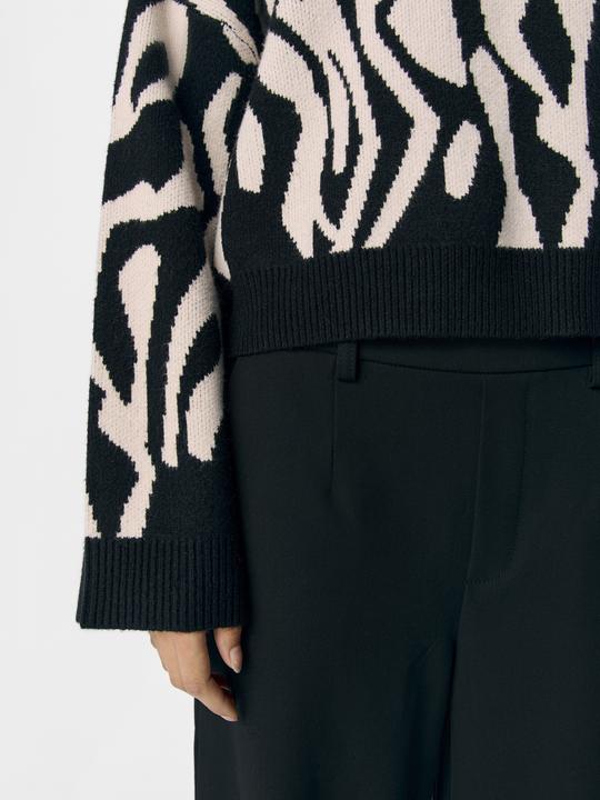 Immagine prodotto Object Gemusterter Strickpullover (S)