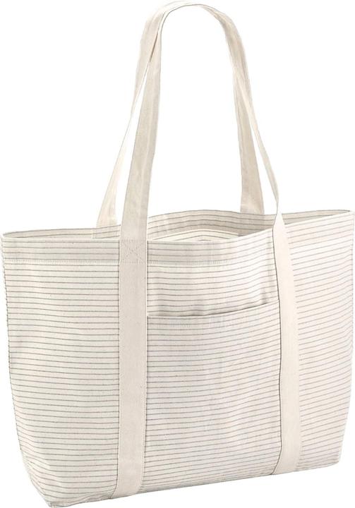 Immagine prodotto Westford Mill A Strisce Cotone organico Borsa per la Spesa (21 l)