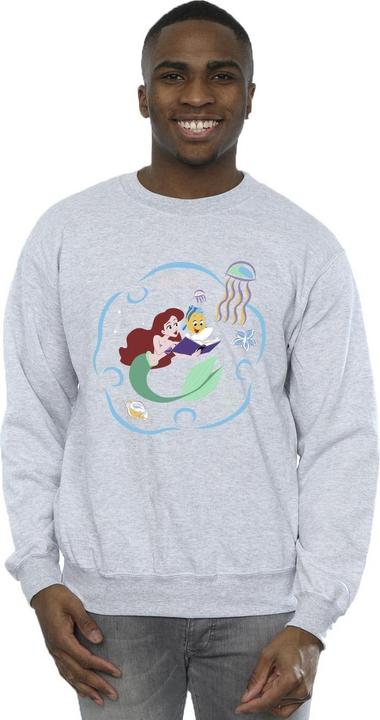 Produktbild Disney The Little Mermaid Reading A Book Sweatshirt (L)