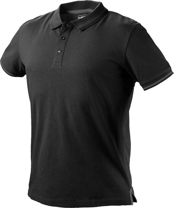 Immagine prodotto Neo Polo (polo DENIM, nera, taglia L) (L)