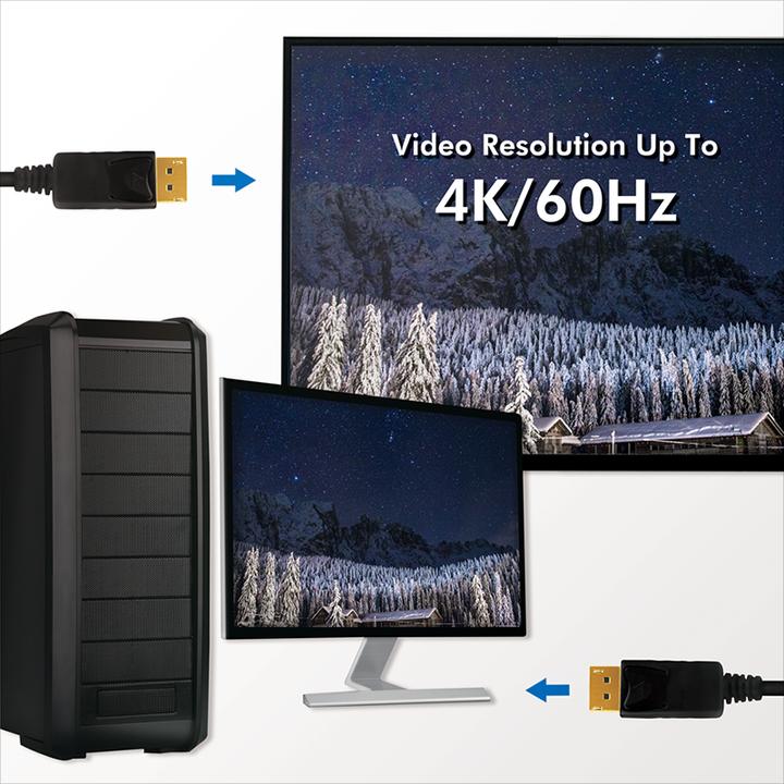 Actual product image LogiLink DisplayPort — DisplayPort (10 m, DisplayPort)