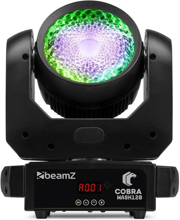 Image du produit BeamZ Cobra Wash 120, Type : Tête mobile, Source lumineuse : LED (Célibataire)