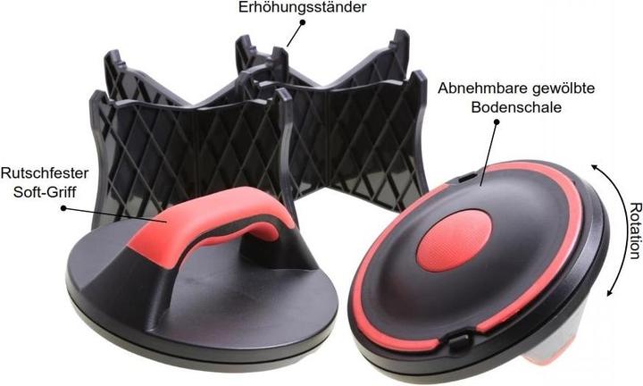 Produktbild Sportplus Push Up Extreme, drehbare Liegestütz-Griffe