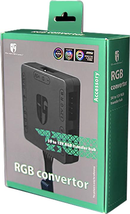 Actual product image Deepcool RGB converter black