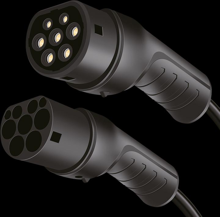 Produktbild LogiLink E-Auto-Ladekabel (Typ 2, 22 kW, 32 A, 10 m)