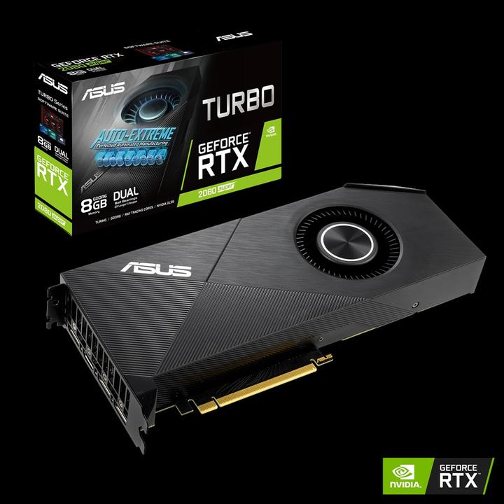 Actual product image ASUS GeForce TURBO RTX 2080S 8G EVO (8 GB)