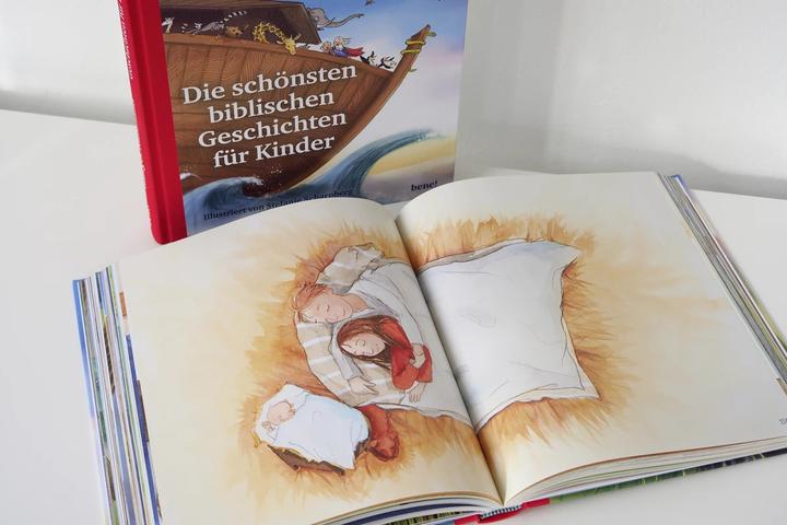 Produktbild Die schönsten biblischen Geschichten für Kinder (Deutsch, Margot Kässmann, Stefanie Scharnberg, 2024)