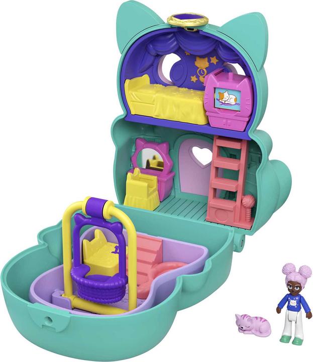 Produktbild Polly Pocket Drehspass-Schatulle Katze