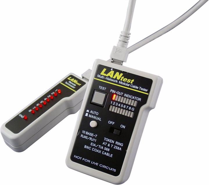 Image du produit Rs Pro Testeur de câble multi-réseau, LANtest