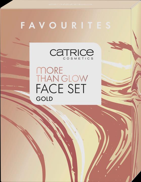 Actual product image Catrice More Than Glow Face Set Gold (Gold, Highlighter)