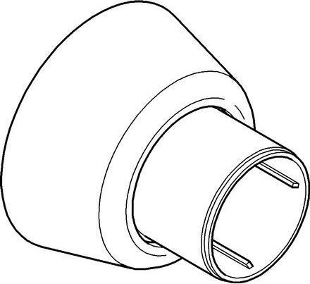 Image du produit Grohe Rosace pour raccord en S, DN 15, 70mm chrome