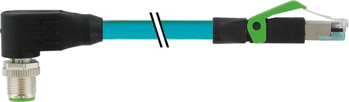 Actual product image Murr Elektronik 7700-44761-S4U0030 Sensor/actuator connector, assembled 0.30m No. of poles: 4 1S