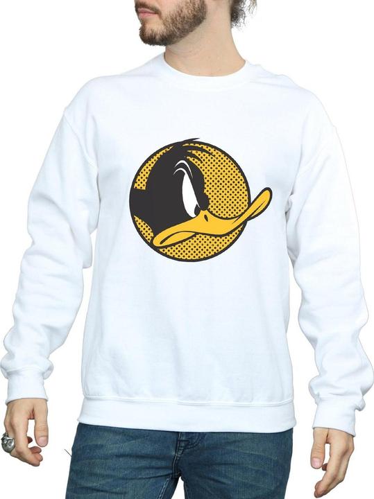 Immagine prodotto Looney Tunes Daffy Duck Dotted Profile Felpa Uomo (XL)