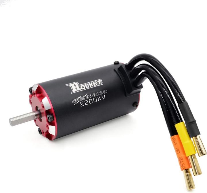 Actual product image Surpass Hobby Rocket V2 supersonic 3670 4 poles 2750KV