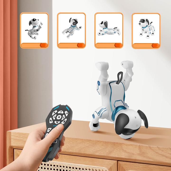 Actual product image Maxlife remote-controlled dog MXRD-100 white