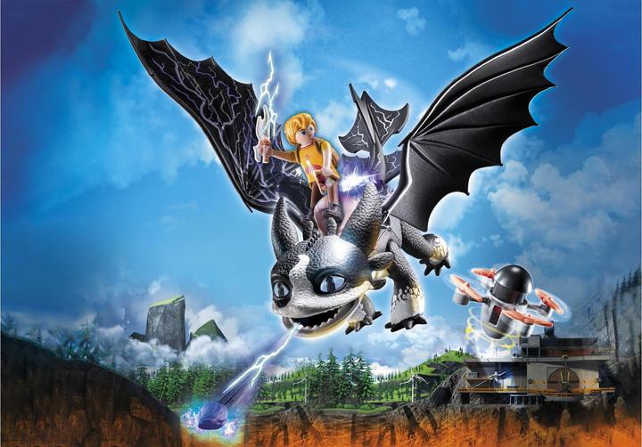 Produktbild Playmobil Dragons: The Nine Realms - Thunder & Tom (71081, Playmobil Dragons)