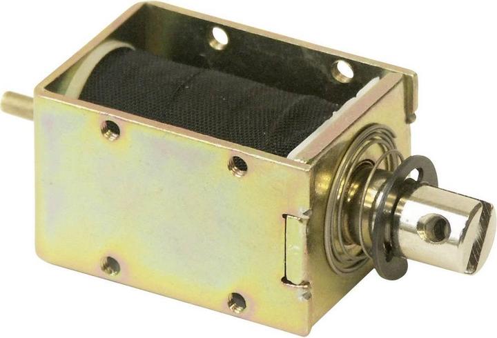 Actual product image Intertec ITS-LS-1614-D-12VDC Push type solenoid 0.2 N/mm 6.6 N/mm 12 V/DC 2 W