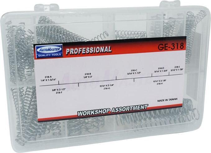 Immagine prodotto P2R Scatola di 120 molle a compressione, 8 dimensioni (Ender)
