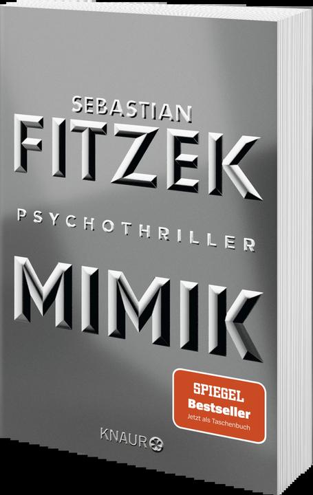 Actual product image Mimik (German, Sebastian Fitzek, 2023)