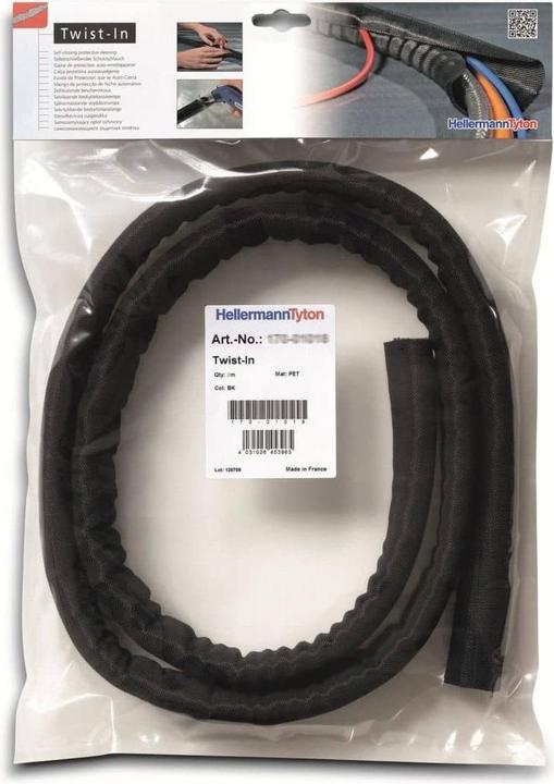 Actual product image HellermannTyton Helagaine Twist-In braided sleeve 38mm (Cable conduit, 200 cm)