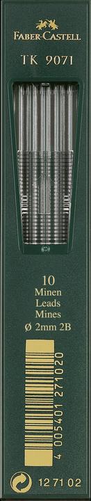 Image du produit Faber-Castell 9071 (2 mm, 2B, 10 x)