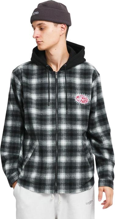 Actual product image Wasted Paris hoodie shadow plaid love (M)
