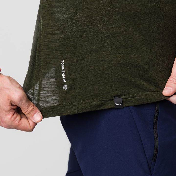 Actual product image Salewa Eagle Minilogo Merino T-Shirt (54, XXL)