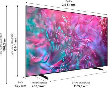 Actual product image Samsung GU98DU9079UXZG (98", LCD, 4K, 2024)
