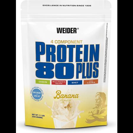 Produktbild Weider Protein 80 Plus (Banane, 1 Stk., 500 g)