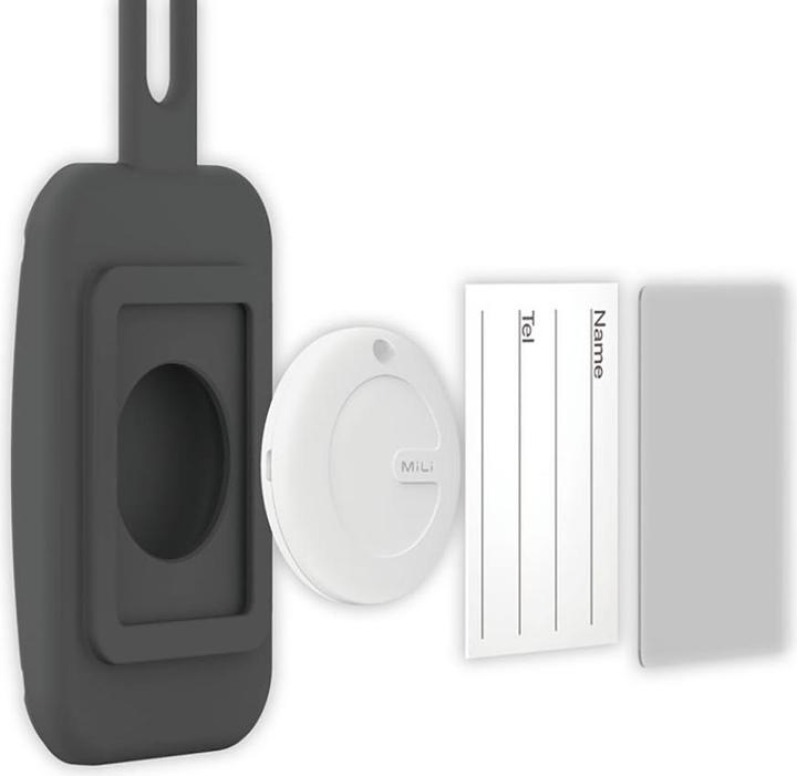 Actual product image Ultron MiTag with Luggage Tag,apple certified tag pendant black (iOS)