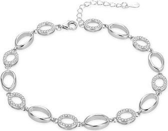 Immagine prodotto Agato Bracciale alla moda in argento con zirconi AGB775/21