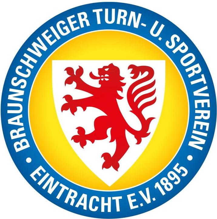 Actual product image Eintracht Braunschweig logotype (30 x 30 cm, 110 x 110 cm, 50 x 50 cm, 70 x 70 cm, 90 x 90 cm)