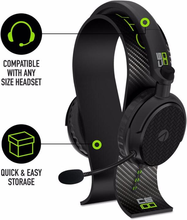 Actual product image Stealth C6-100 + headphone stand (Cable)