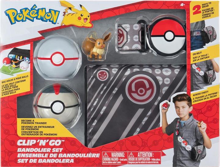 Actual product image Jazwares Pokémon Bandolier Set Premierbal