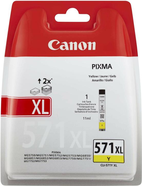 Immagine prodotto Canon Cli-571y XL (Y)
