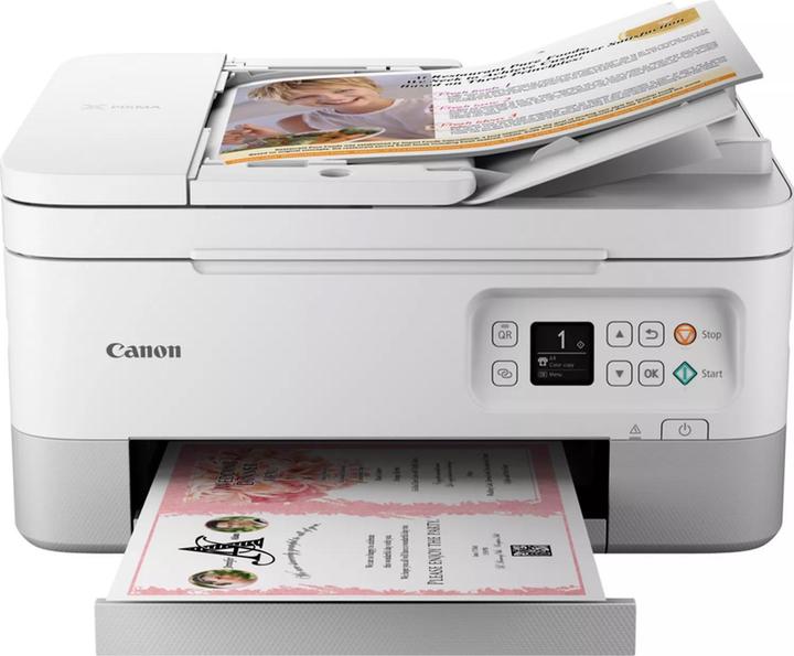 Actual product image Canon PIXMA TS7451i White (Ink, Colour)
