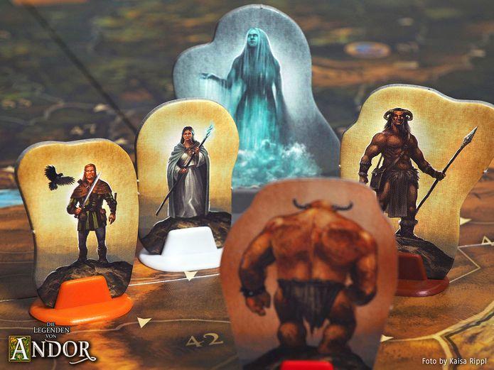 Actual product image Kosmos The Legends of Andor: New Heroes - Addition (German)