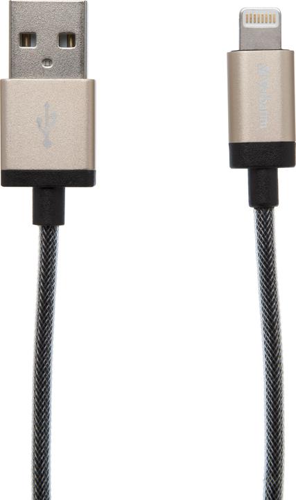 Actual product image Verbatim Lightning Cable - Champagne Gold - (0.30 m, USB 2.0)