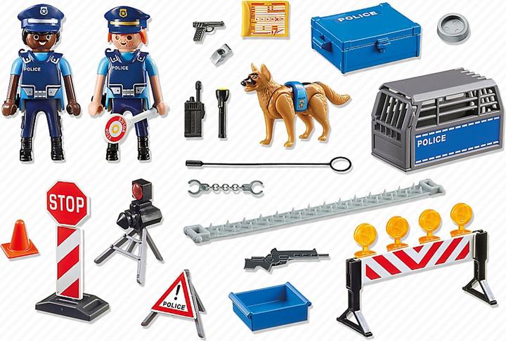 Actual product image Playmobil Police roadblock (6924, Playmobil City Action)