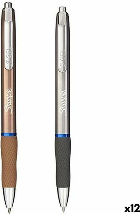 Produktbild Sharpie Gelschreiber S-Gel Metal 12er Schachtel (Blau, 12 x)